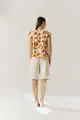 Blusa Animal Print Babados