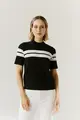 Blusa Tricot Detalhe Listras