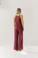 Blusa Linho e Renda Alças Finas
