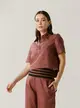 Blusa Linho Gola Bordada