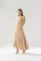 Vestido Franzido Cintura