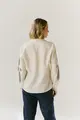 Camisa Linho Mangas Longas Com Bordado