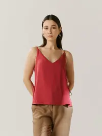 Blusa Alças Amarrações Laterais