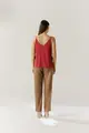 Blusa Alças Amarrações Laterais