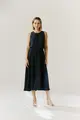 Vestido Detalhes Franzidos
