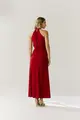 Vestido Jersey Detalhes Franzidos
