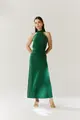 Vestido Jersey Detalhes Franzidos
