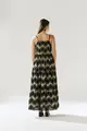 Vestido Franzidos Alças Finas