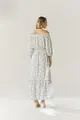 Vestido Ombro a Ombro Floral