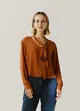 Blusa Laço Mangas Longas