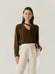 Blusa Laço Mangas Longas