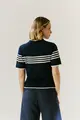 Blusa Tricot Com Listras