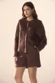 Short Linho Nervuras