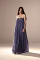 Vestido Festa Tomara Que Caia Franzidos Chiffon