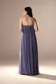Vestido Festa Tomara Que Caia Franzidos Chiffon