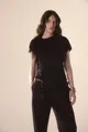 Blusa Detalhes Franzidos Jersey