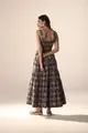 Vestido Bordado Alças Amarração Decote
