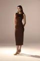 Vestido Detalhe Torcido Ombro