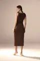 Vestido Detalhe Torcido Ombro