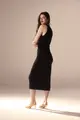 Vestido Detalhe Torcido Ombro