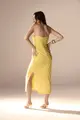 Vestido Alças Com Franzidos
