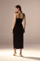 Vestido Alças Com Franzidos