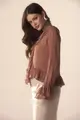 Blusa Babados Chiffon