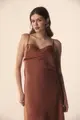 Vestido Alças Linho