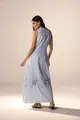 Vestido Nervuras e Rendas