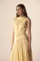 Vestido Algodão Com Rendas