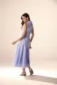Vestido Algodão Com Rendas