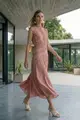 Vestido Algodão Com Rendas