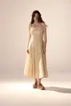Vestido Bordado Alças