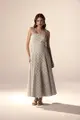 Vestido Bordado Alças