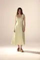 Vestido Detalhes Alças