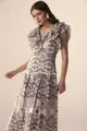 Vestido Bordado Babados