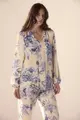 Blusa Floral Mangas Longas