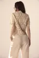 Blusa Crochê Com Gola