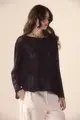 Blusa Tricot Mangas Longas