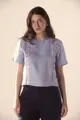 Blusa Linho Detalhe Renda