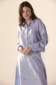 Camisa Mangas Bordadas Linho
