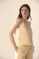 Blusa Babados Laterais Detalhe Renda Decote