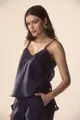 Blusa Babados Laterais Detalhe Renda Decote