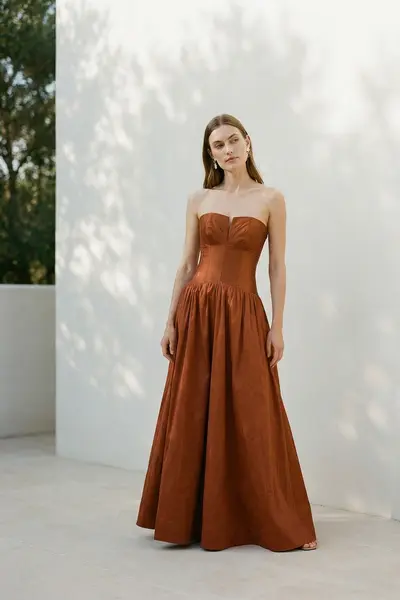 Vestido Tomara Que Caia Tafetá