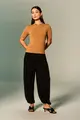 Calça Franzidos Jersey