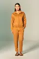 Calça Suede Com Bolsos