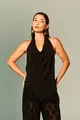 Blusa Frente Única Com Assimetria