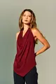 Blusa Frente Única Com Assimetria