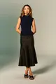 Blusa Tricot Gola Alta
