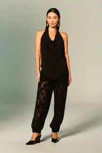 Calça Renda Veludo
